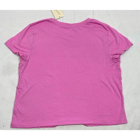 NWT Universal Thread Women's XL Short Sleeve Relaxed Fit CrewNeck T-Shirt Violet - Picture 4 of 6
